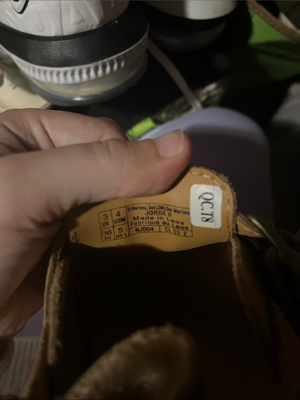 Dr. Martens Women’s Tan Leather Clogs - Picture 7 of 7